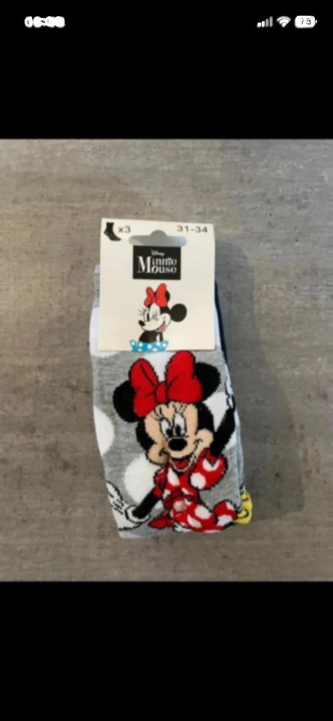 3 paires de chaussettes 31/34